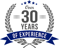 Over 30 Years Of Experience Over 30 Years Of Experience